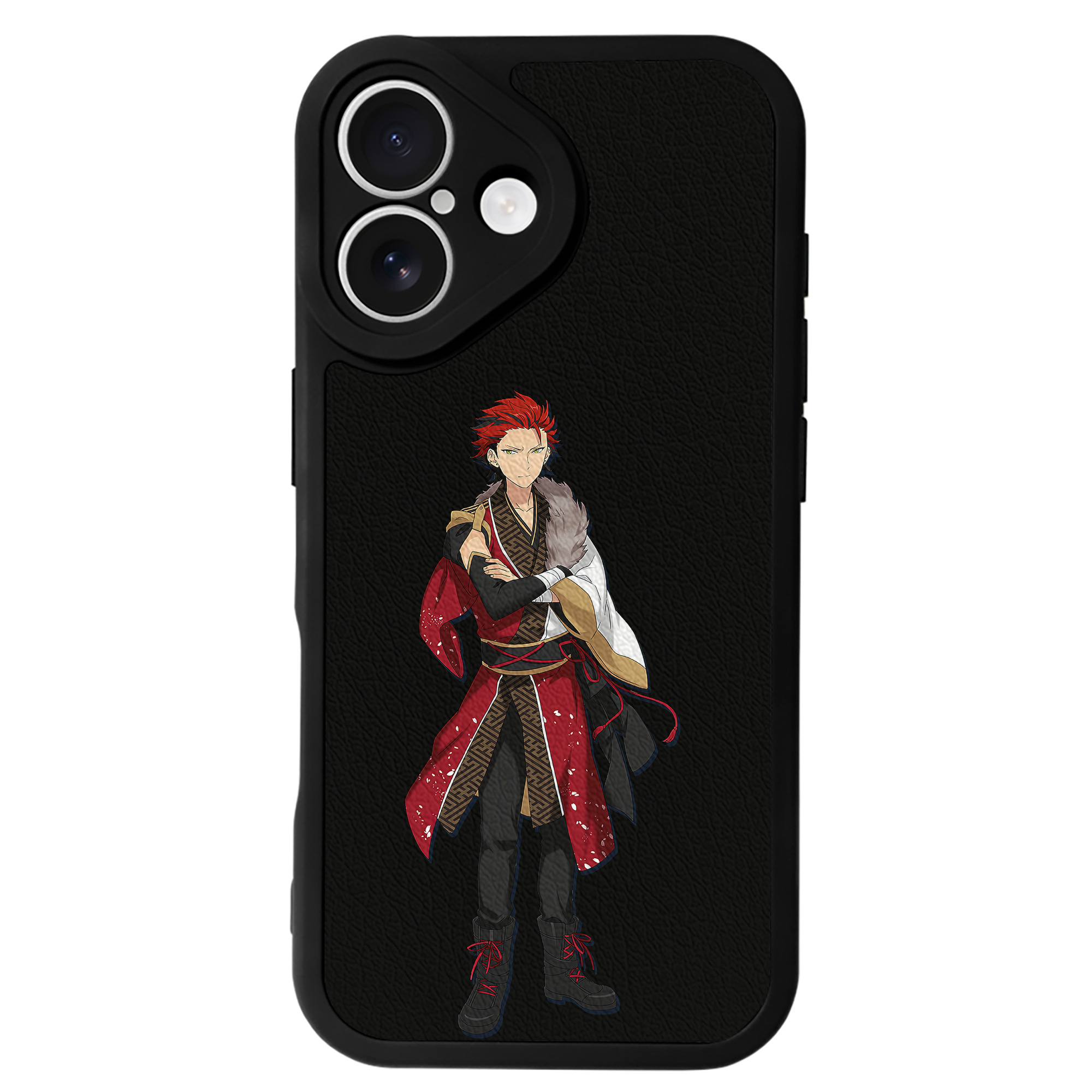 （画像用） あんさんぶるスターズ! Ensemble Stars 【iPhone 16シリーズ対応】シリコンスマホケース（レザー調） 材質：シリコン